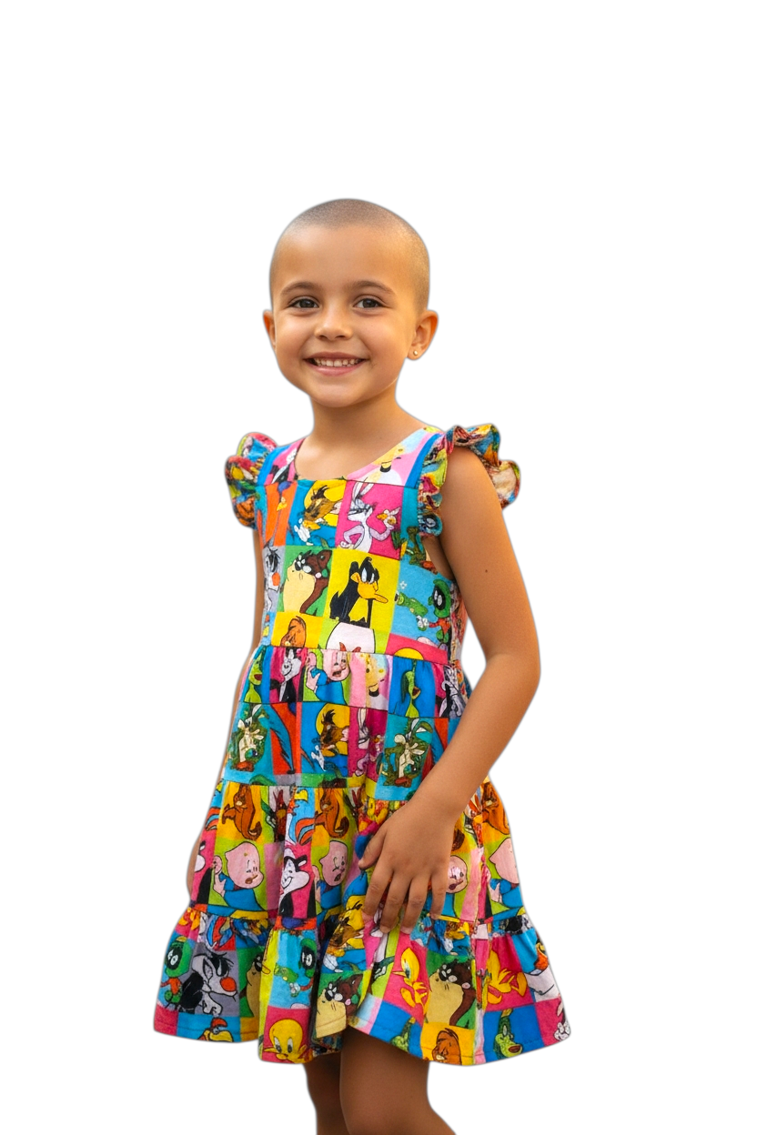 Cutie Cartoon Frock