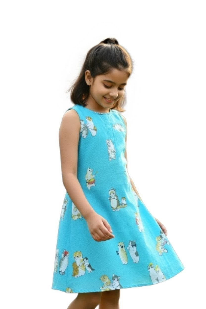 Mini Meow Frock