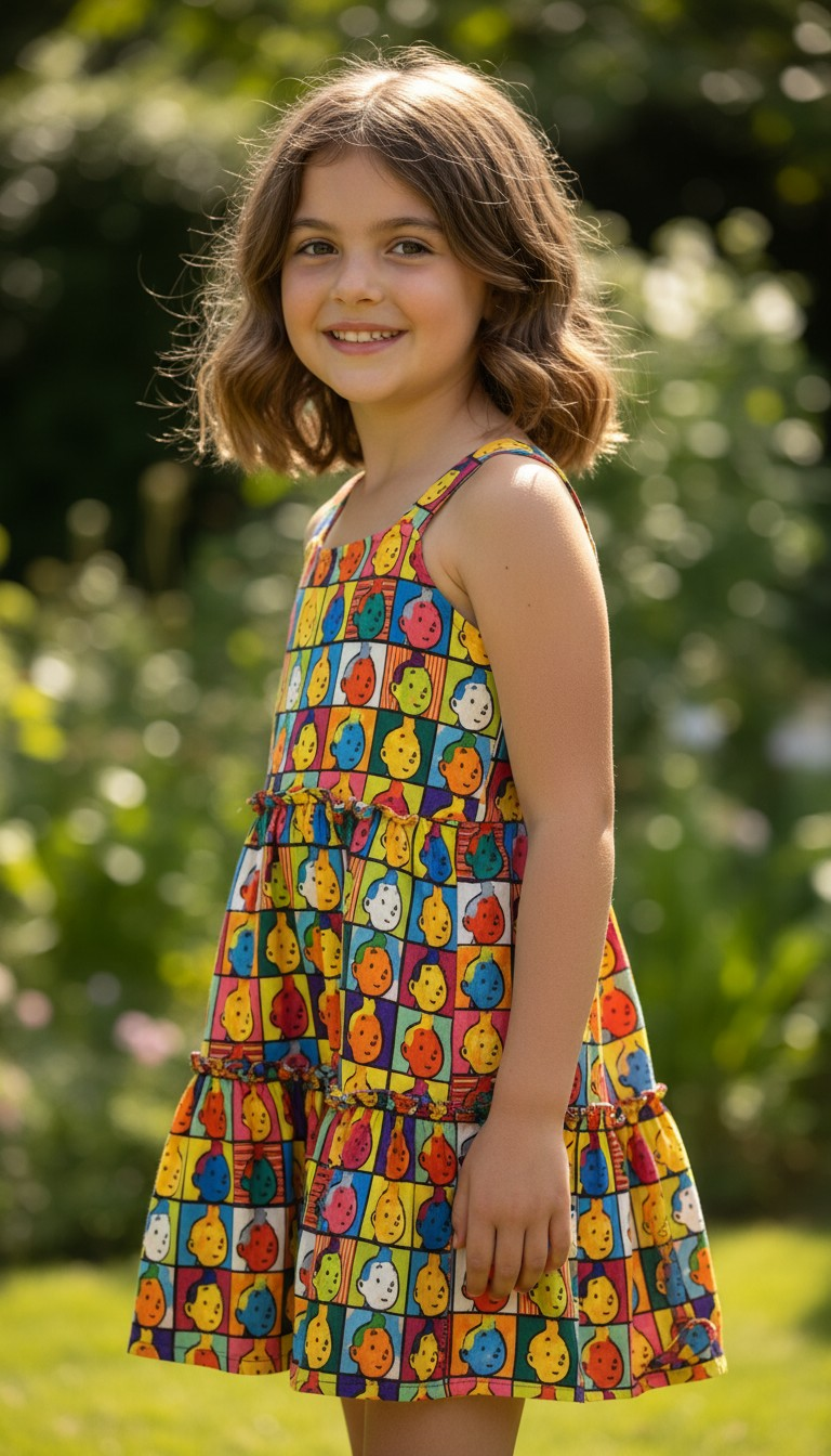 Tintin Kitty Dress