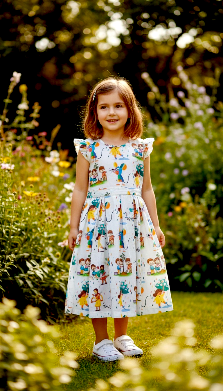 Nature and Me Frock