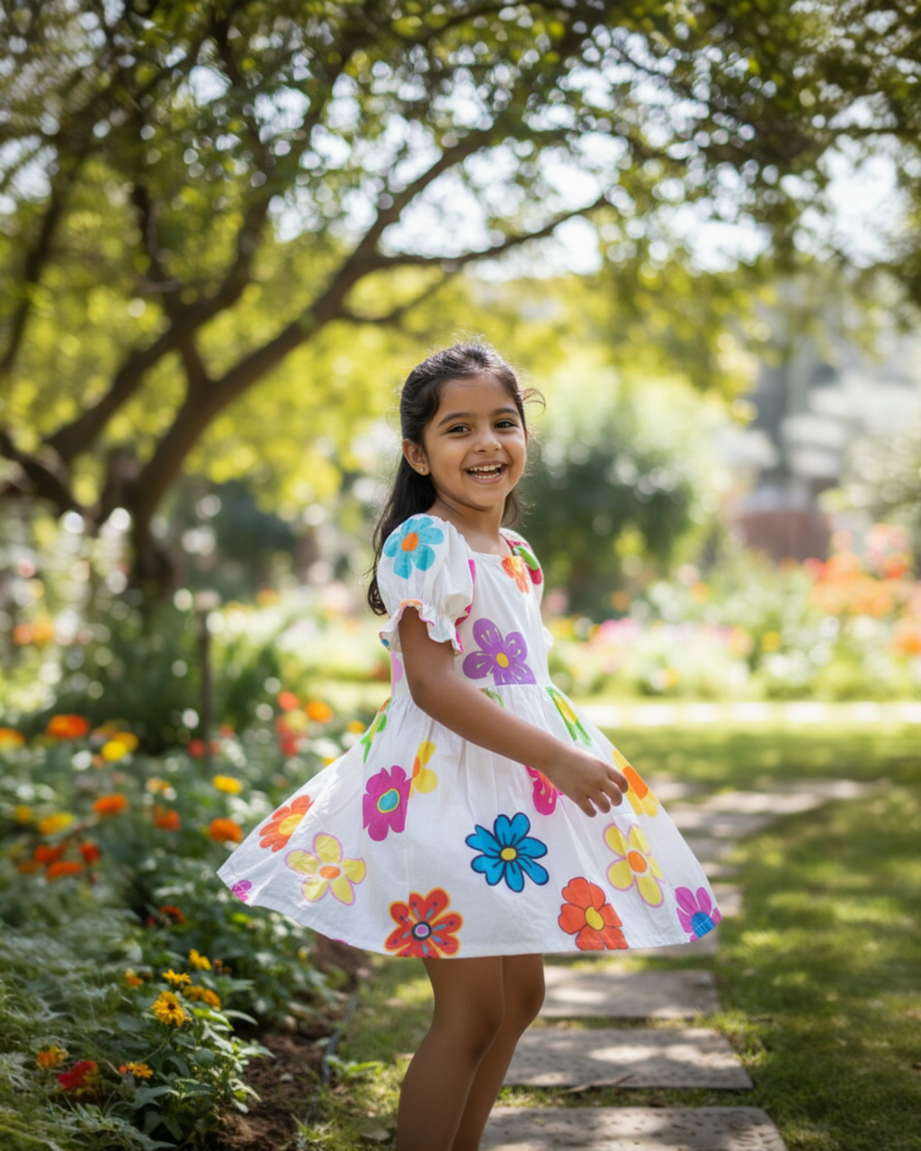 The Floral Doll Frock