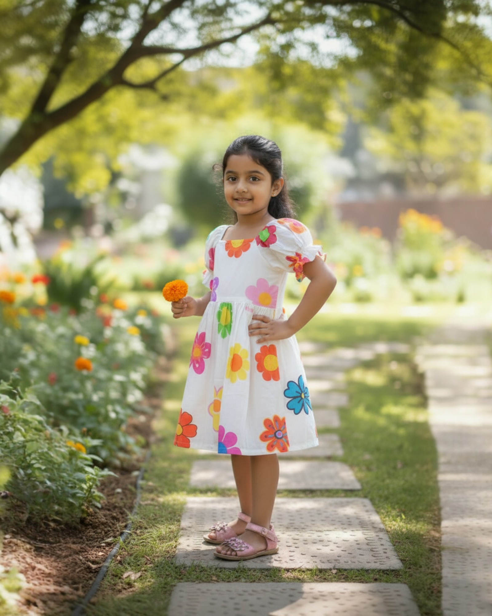 The Floral Doll Frock