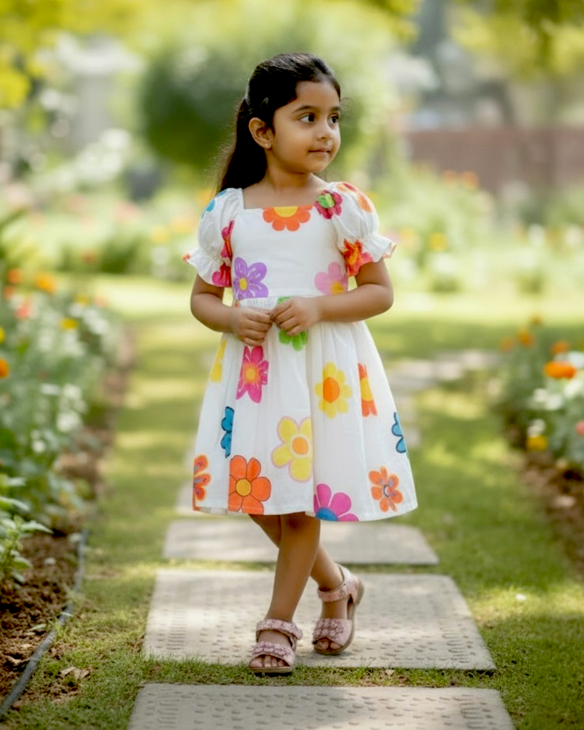 The Floral Doll Frock