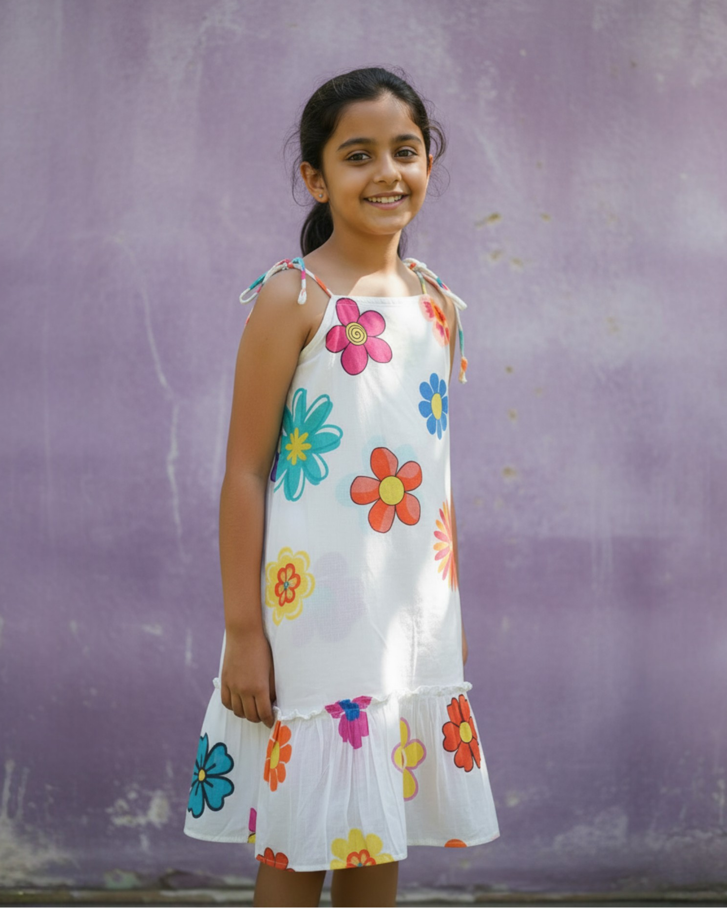 Strappy Dappy Floral Frock