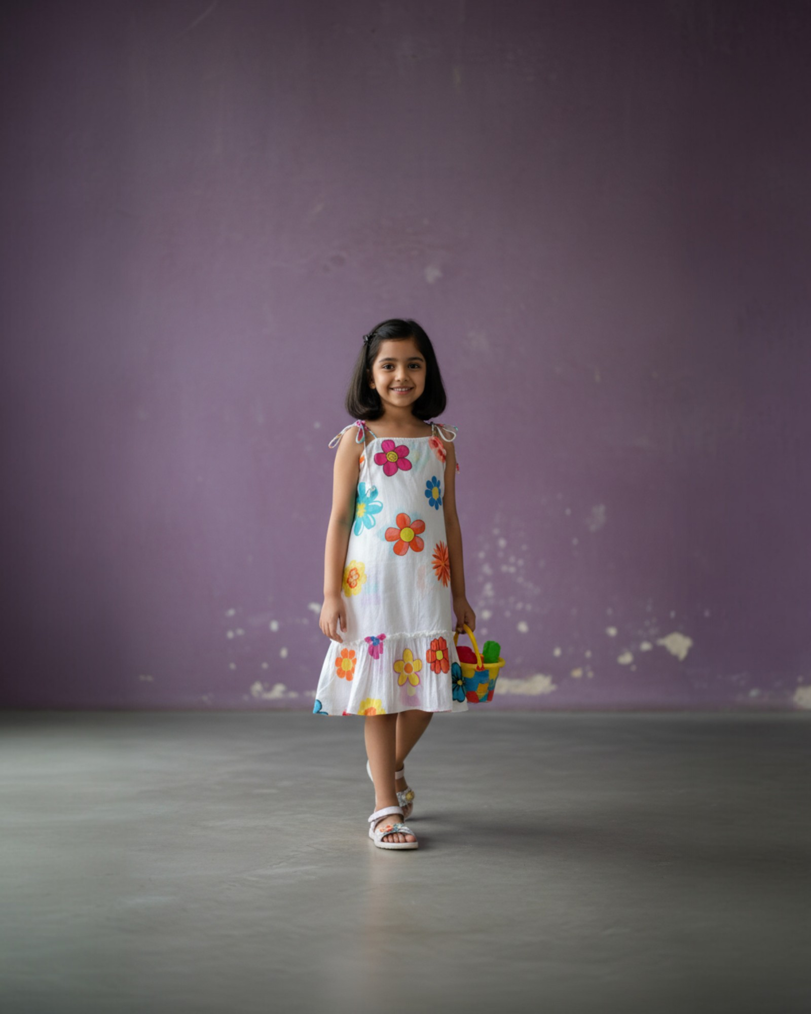 Strappy Dappy Floral Frock