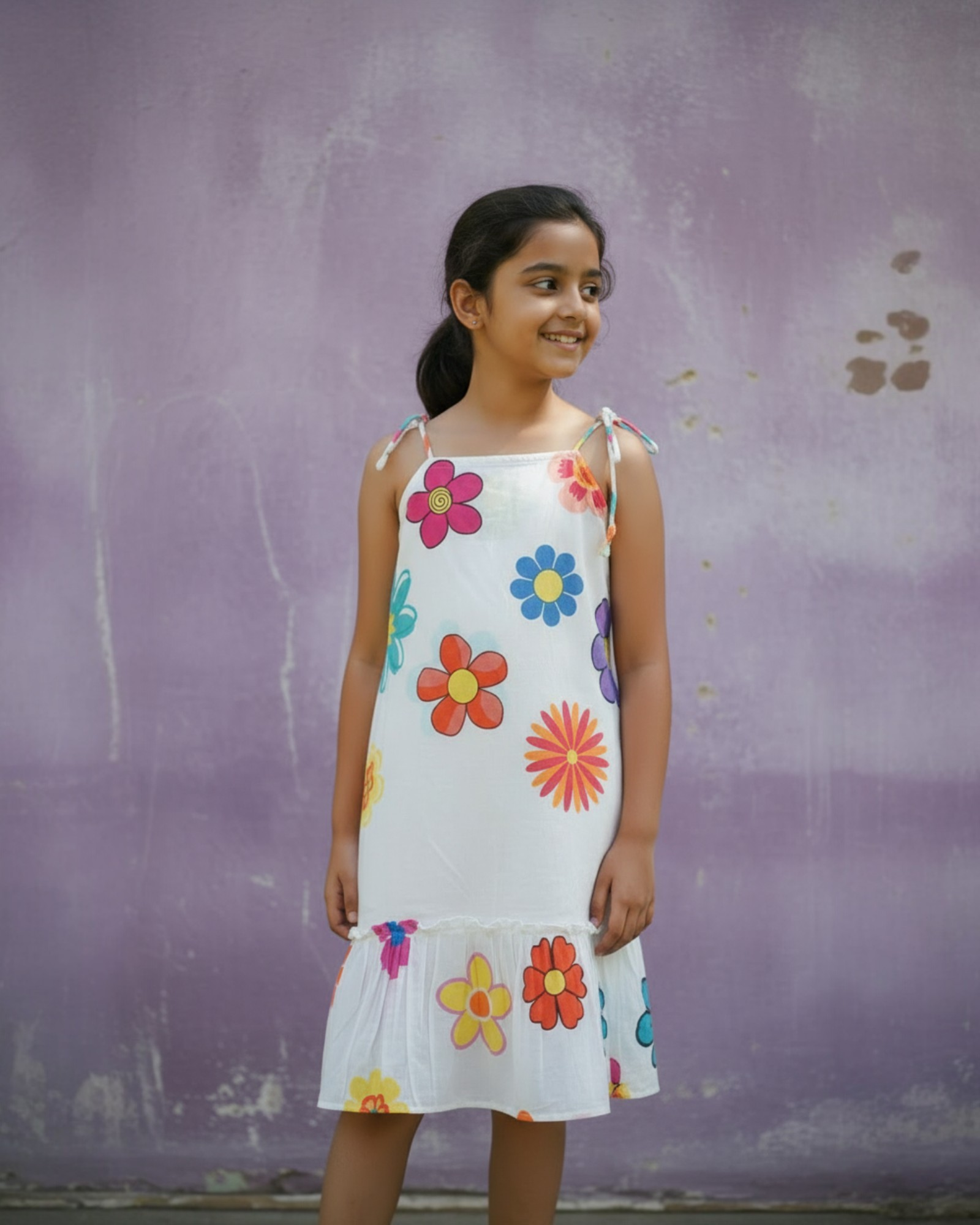 Strappy Dappy Floral Frock