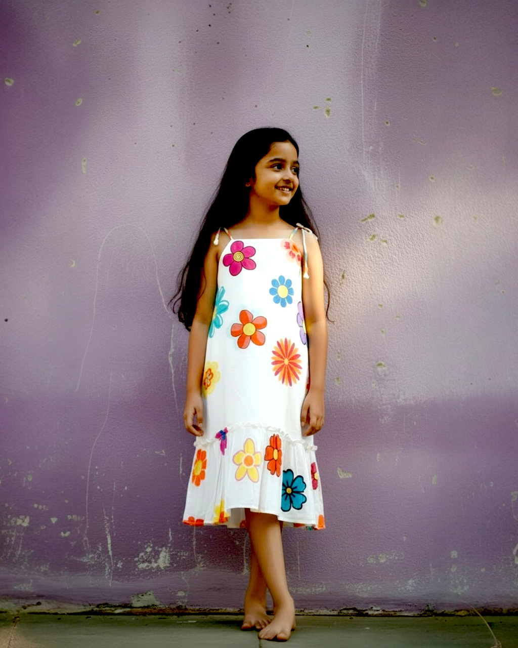 Strappy Dappy Floral Frock